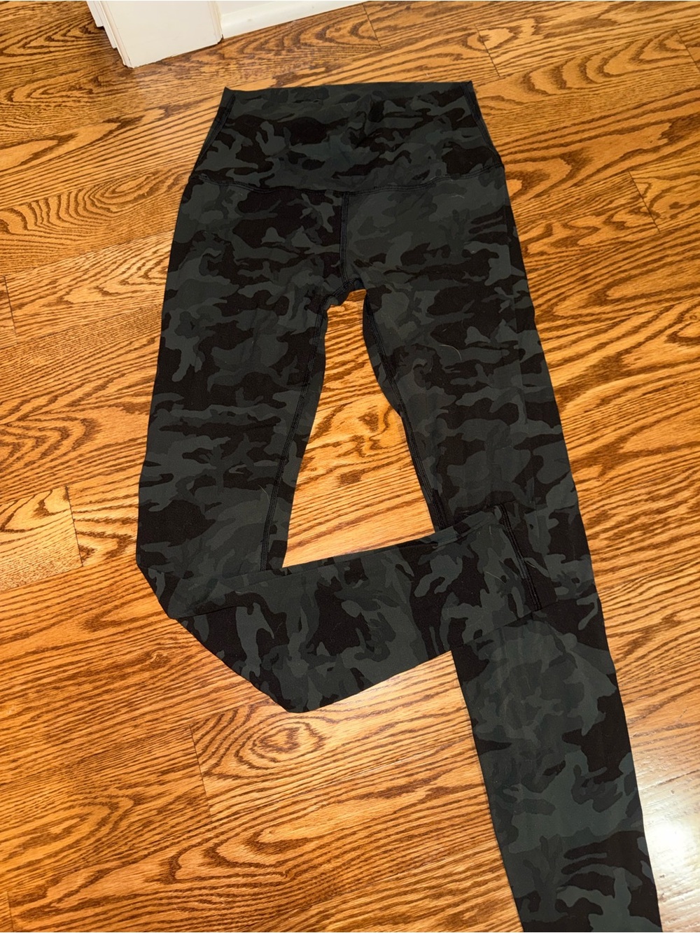 lululemon athletica Women's Camo High-Rise Leggings - Black/Charcoal